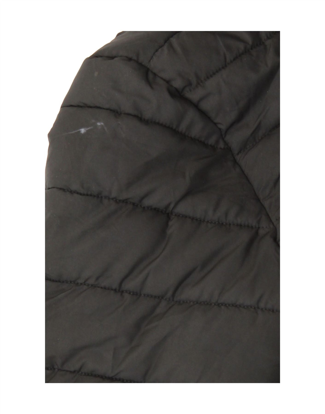 Superdry Veste matelassée à capuche pour femme UK 12 Medium Noir Polyester
