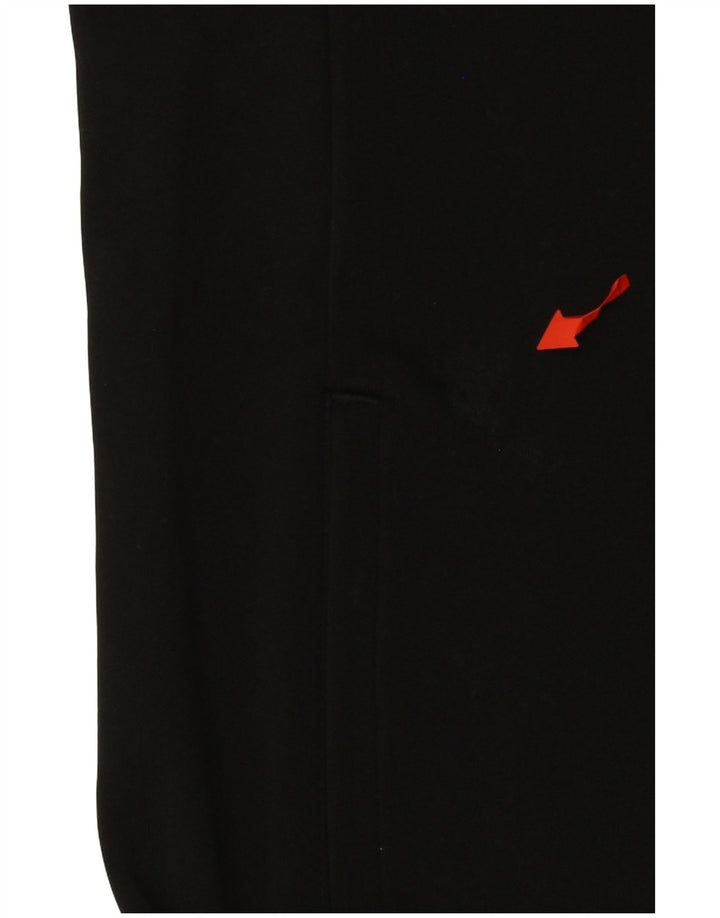 PUMA Mens Tracksuit Trousers Large  Black Colourblock Polyester