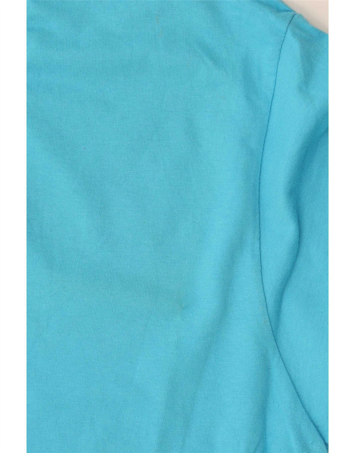T-shirt grafica da uomo DC Top XL in cotone blu