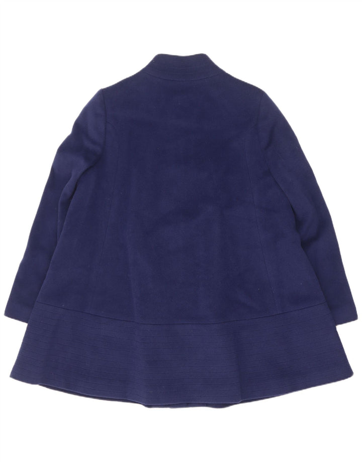 Weill Damen-Mantel mit lockerer Passform, EU 40, mittelmarineblaue Wolle
