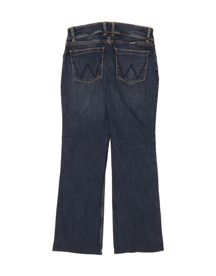 WRANGLER Womens Bootcut Jeans W34 L28 Blue Cotton Vintage Wrangler and Second-Hand Wrangler from Messina Hembry 