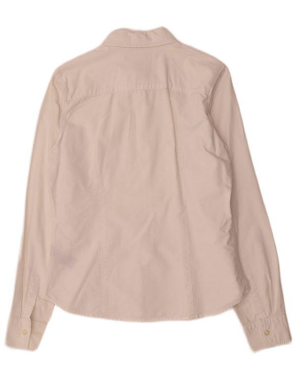 Camicia da donna Polo Ralph Lauren UK 16 grande cotone bianco
