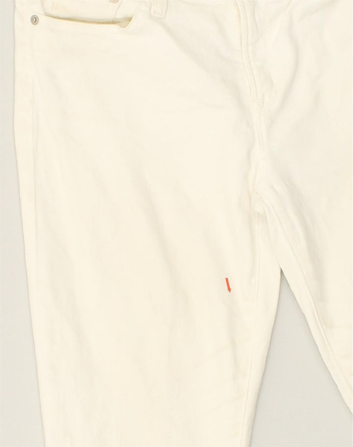 J. CREW Womens Toothpick Slim Jeans W30 L29 White Cotton | Vintage J. Crew | Thrift | Second-Hand J. Crew | Used Clothing | Messina Hembry 