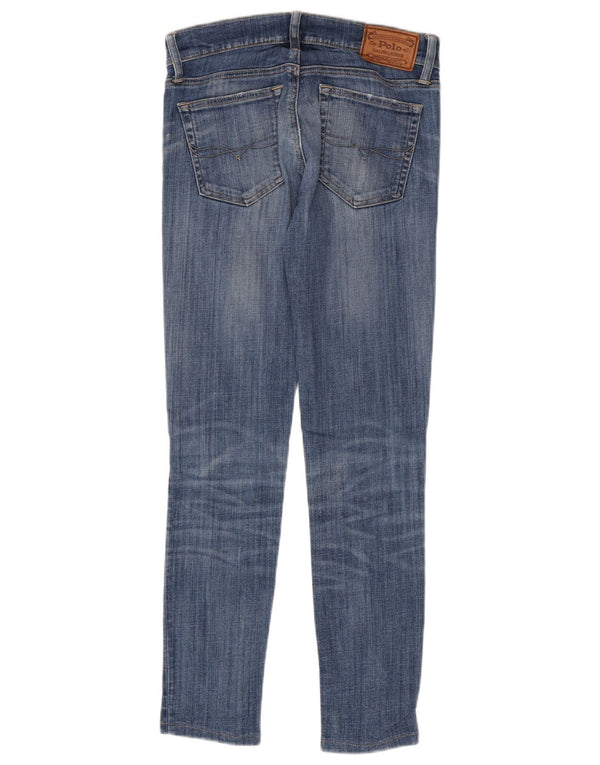 Polo Ralph Lauren Dame Tompkins Skinny Jeans W26 L29 Blå Bomuld