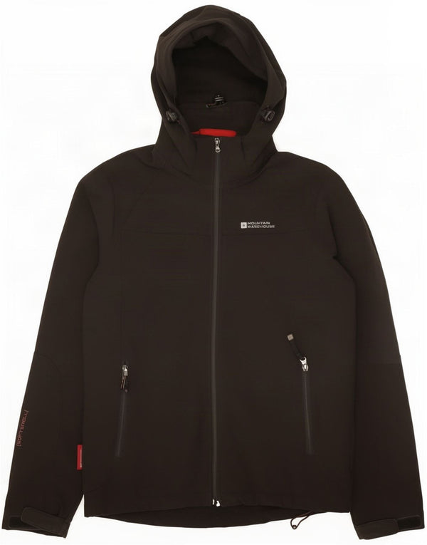 Ανδρικό μπουφάν με κουκούλα Mountain Warehouse Windbreaker UK 36 Small Black