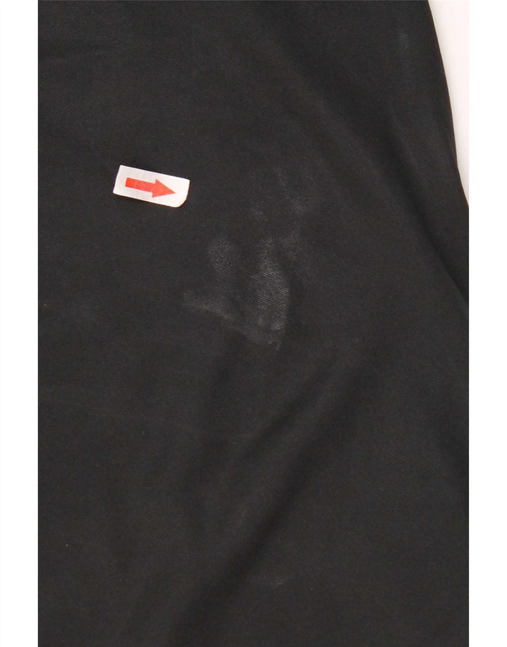 Nike Herre Dri Fit Pullover med lynlås-hals Træningsdragt Top Medium Sort Polyester