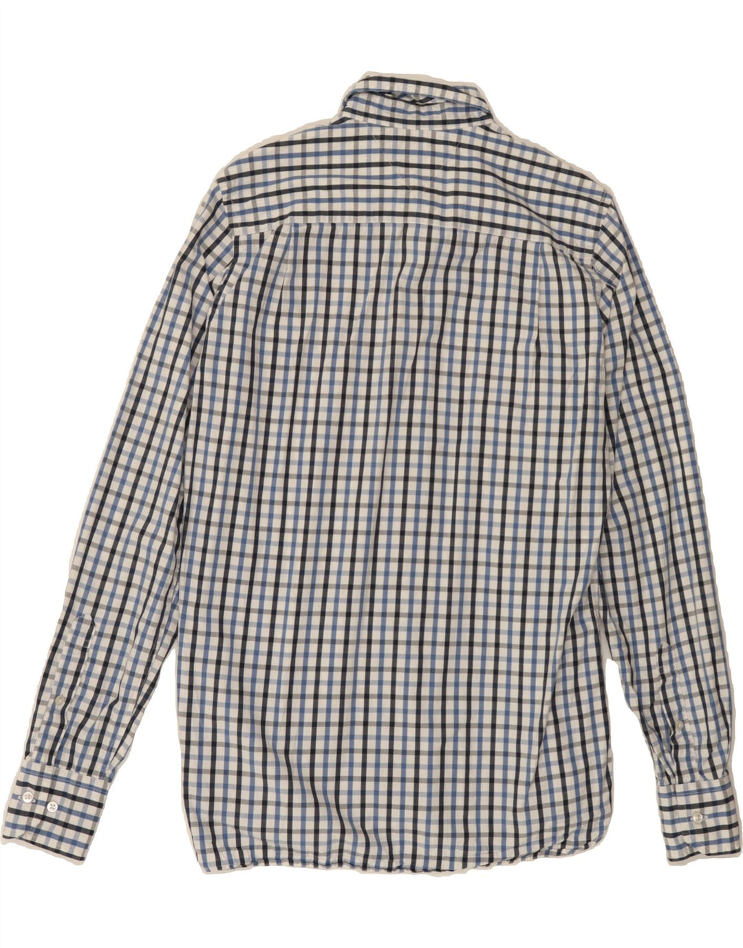 TOMMY HILFIGER Mens Coupe Ajustee Shirt XS Multicoloured Check 80s Vintage Tommy Hilfiger and Second-Hand Tommy Hilfiger from Messina Hembry 