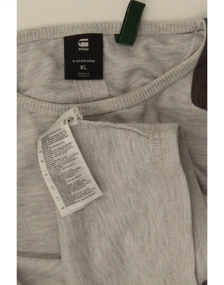 G-Star Herren Graphic Top Langarm XL Grau Baumwolle