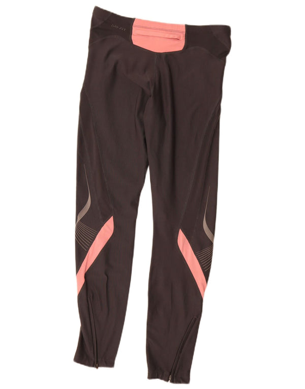 Leggings Nike Dri Fit da donna UK 10/12 Colorblock grigio medio