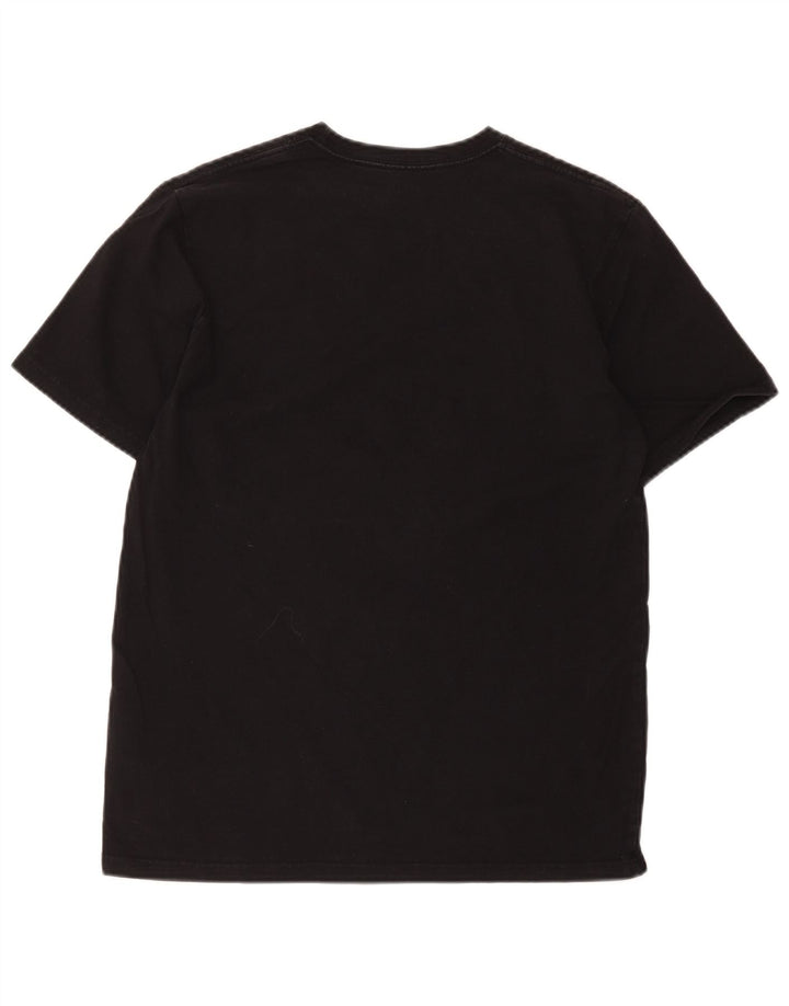 Carhartt Herre Regular T-Shirt Top Medium Sort Bomuld