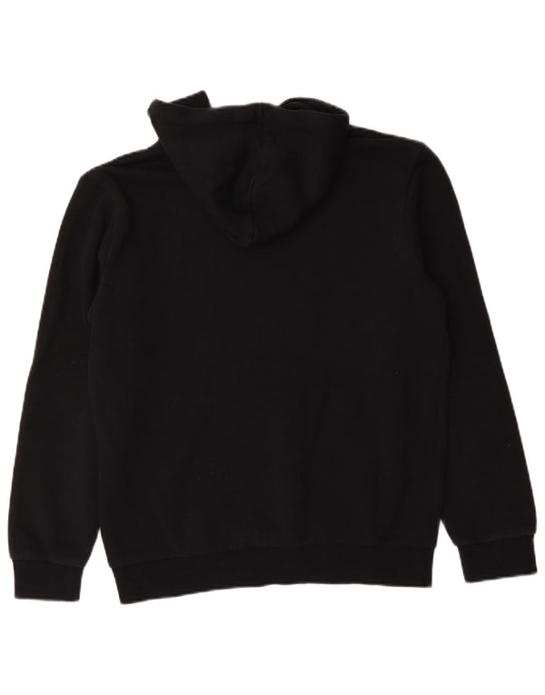 Puma Mens Graphic Hoodie Jumper Small Black Cotton