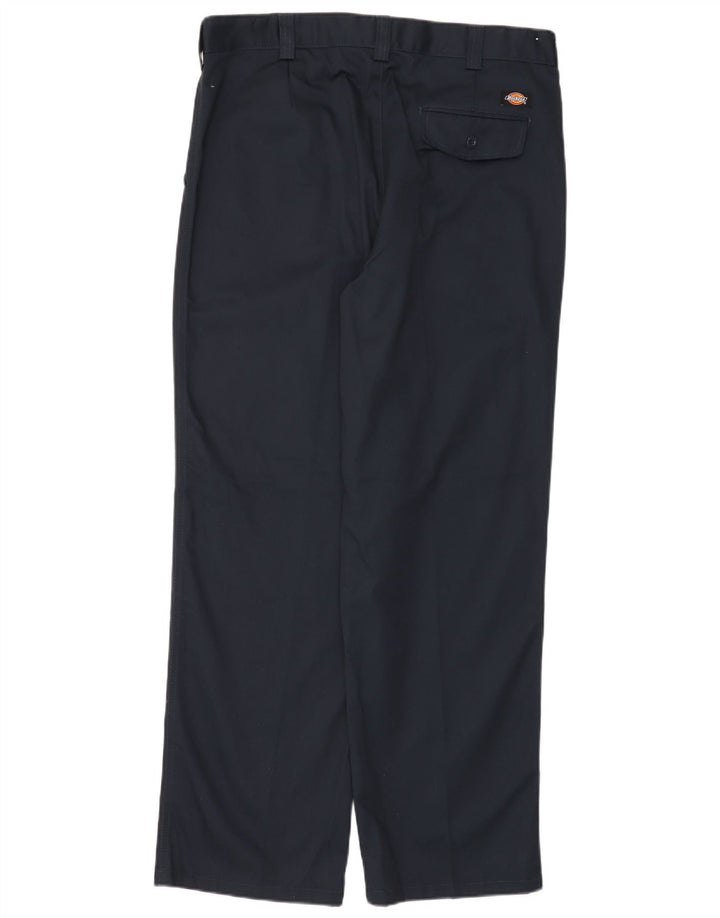 Dickies Straight Chino-bukser til mænd W38 L31 Sort polyester