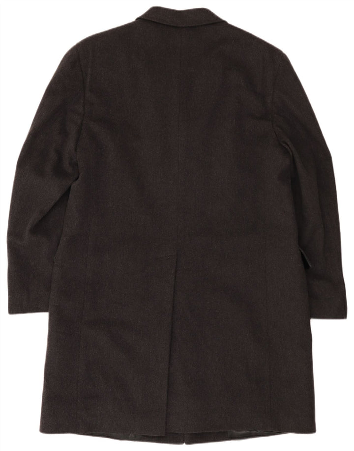 Piacenza Mens Overcoat UK 38 Medium Grey