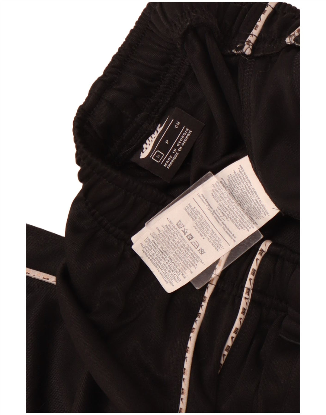 NIKE Womens Tracksuit Trousers Joggers UK 8 Small Black Polyester