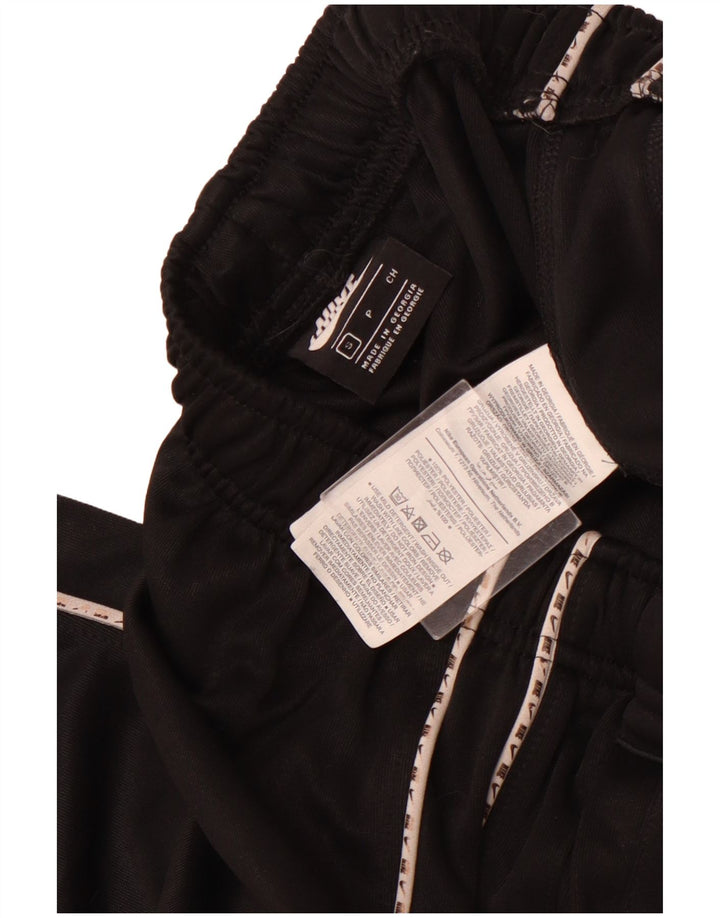 NIKE Womens Tracksuit Trousers Joggers UK 8 Small Black Polyester