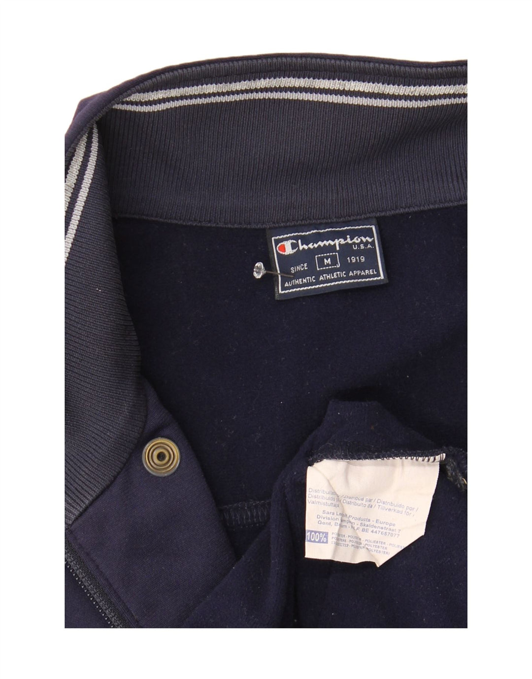 Giacca da ginnastica da uomo Fila in poliestere medio blu navy