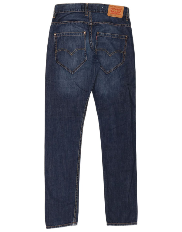 Levi's Boys 508 Regular Tapered Jeans 15-16 år W28 L31 Marineblå Bomuld