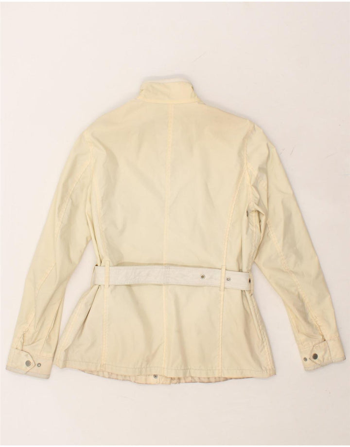 BELSTAFF Womens Utility Jacket EU 42 Large Off White Nylon Vintage Belstaff and Second-Hand Belstaff from Messina Hembry 