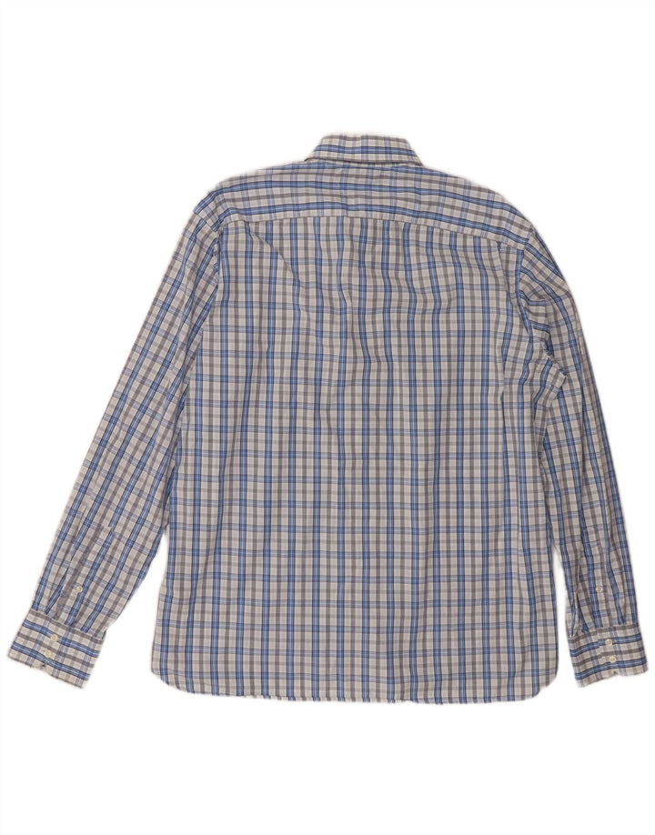 TOMMY HILFIGER Mens Shirt XL Blue Check Cotton
