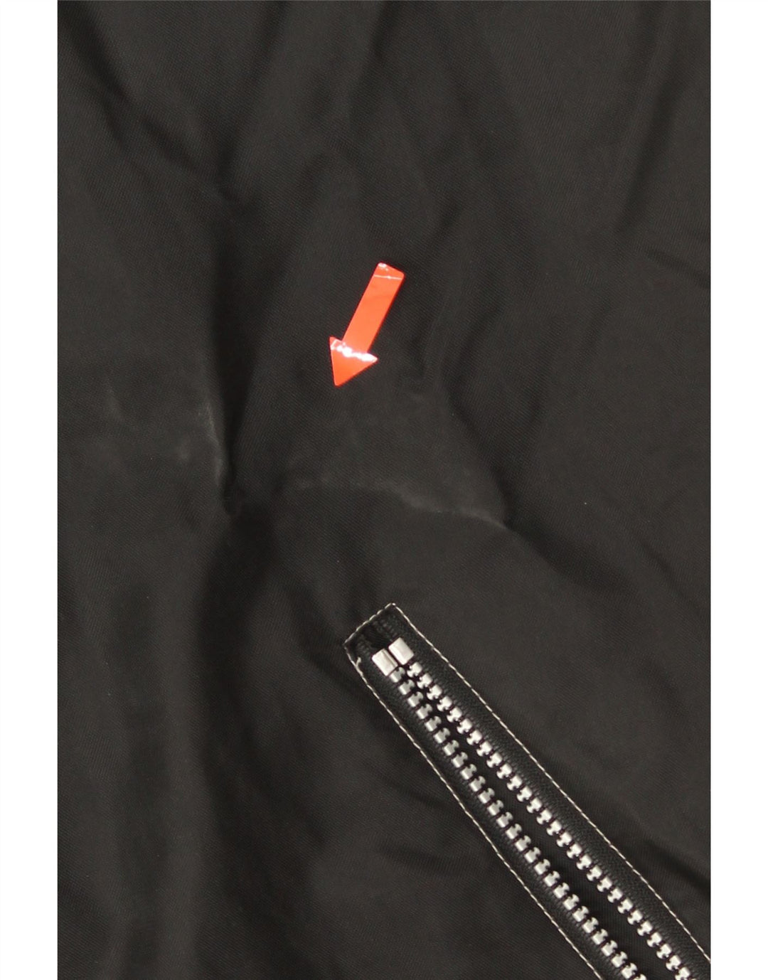CHAMPION Mens Hooded Windbreaker Jacket UK 38 Medium Black Polyamide