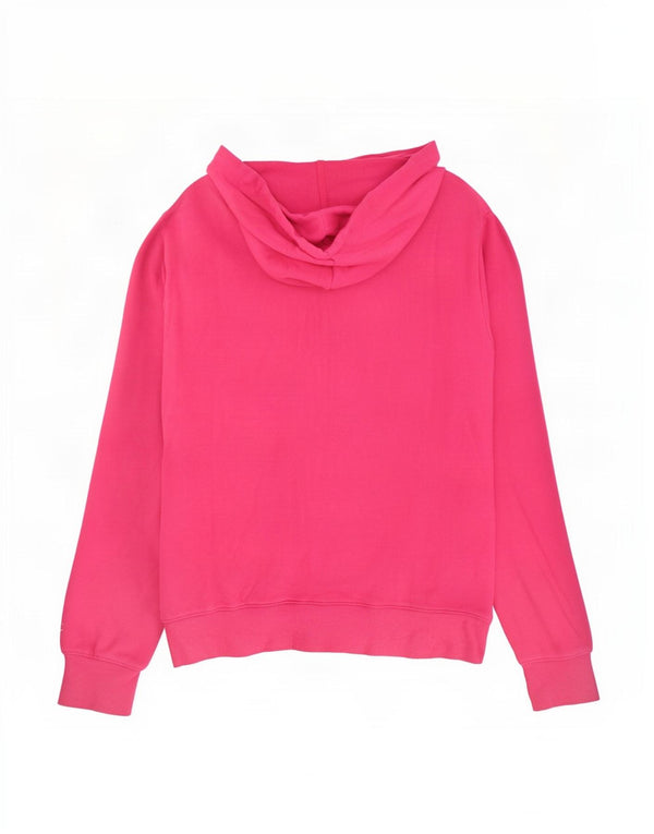 Felpa con cappuccio grafica da donna Champion UK 14 rosa medio