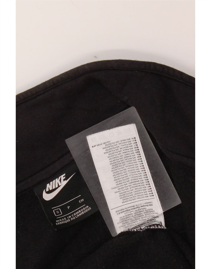 Nike Mens Tracksuit Top Jacket Small Black Cotton
