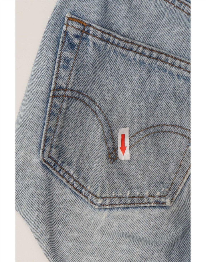 Levi's Herre 501 Distressed Denim Shorts Medium W32 Blue