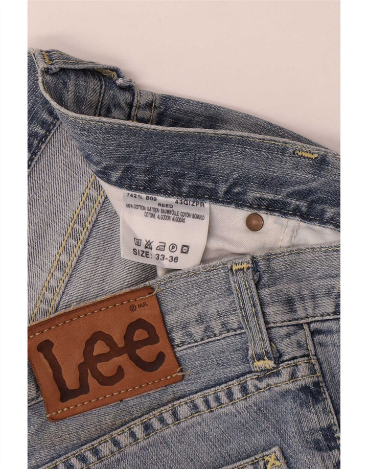 Jeans Lee Bootcut REED da donna W33 L36 cotone blu