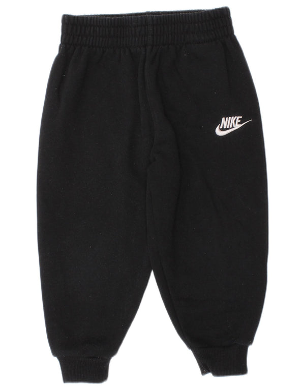 Nike Boys træningsdragt Bukser Joggers 2-3 år Sort Bomuld