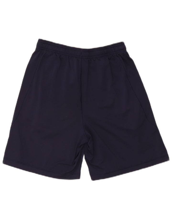 Under Armour Mens Heat Gear Sport Shorts Medium  Navy Blue Polyester