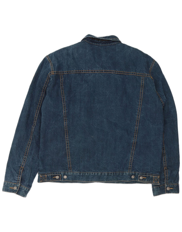 Мужская джинсовая куртка Tom Tailor UK 44 2XL, синяя, хлопок