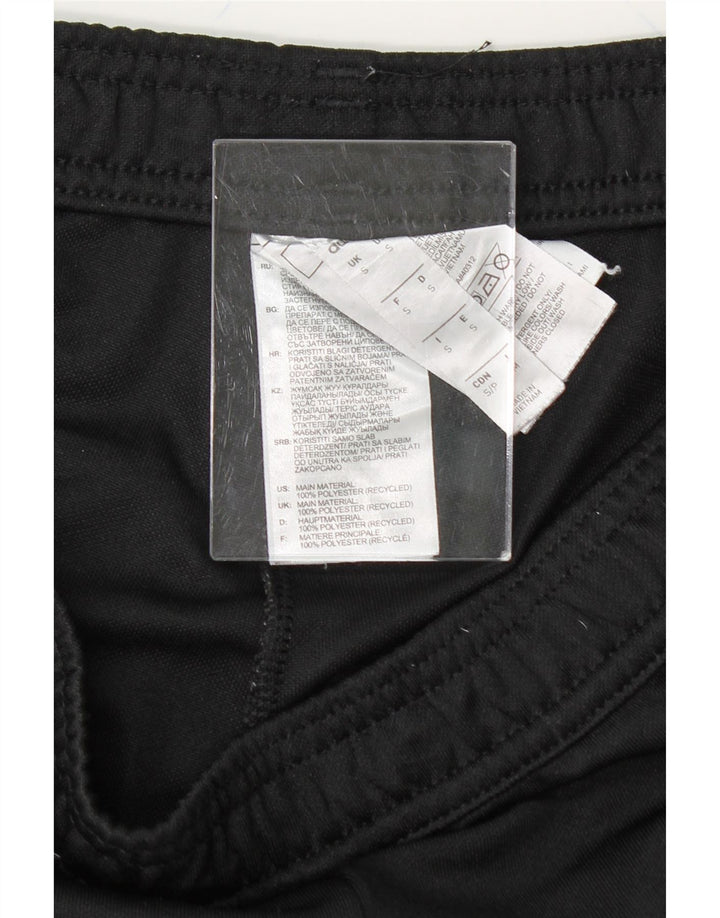 ADIDAS Mens Graphic Tracksuit Trousers Small  Black Polyester Vintage Adidas and Second-Hand Adidas from Messina Hembry 