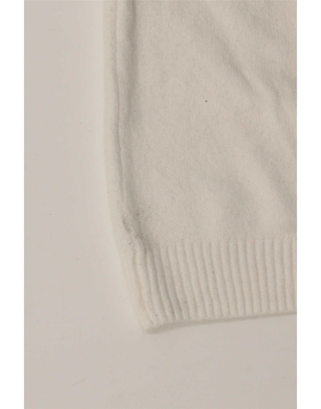 Marks & Spencer Womens Cardigan Sweater UK 14 Medium White Polyester
