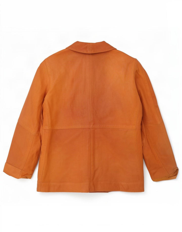 Vintage Damen Lederjacke EU 44 XL Braun