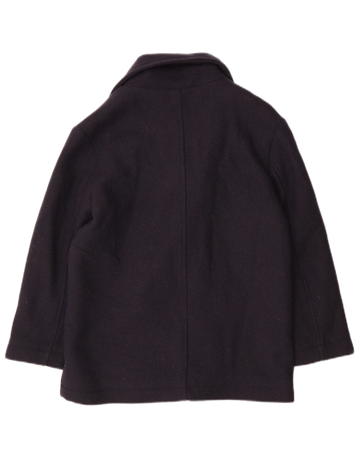 Zara Boys Pea coat 9-10 Years Mornarsko plava vuna