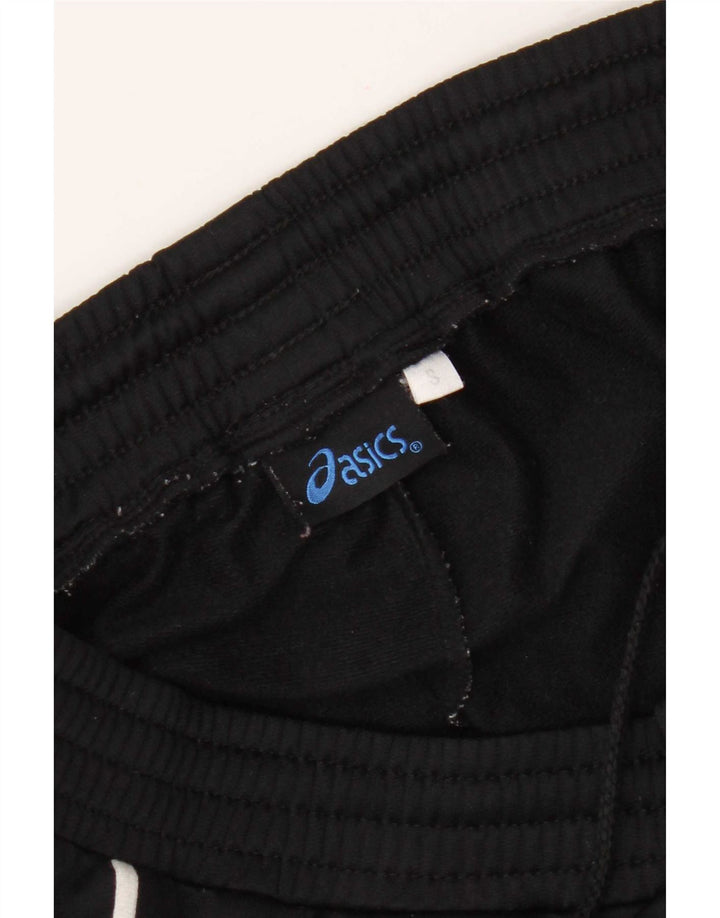 Pantaloni da tuta da uomo Asics Joggers piccoli in poliestere nero