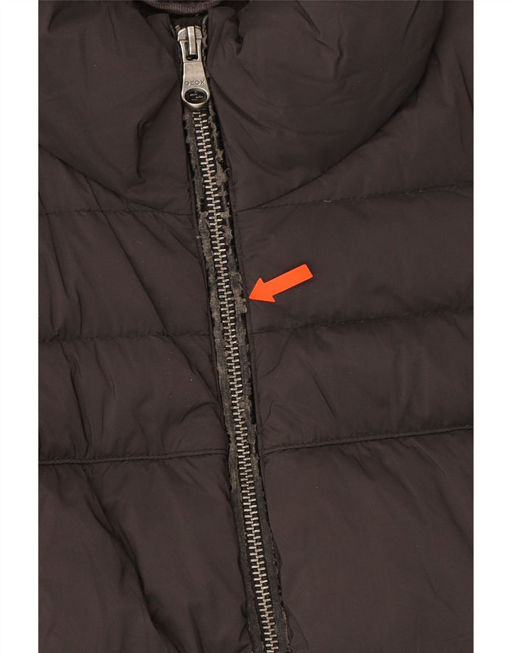 GEOX Womens Padded Jacket IT 46 Large Black Polyester Vintage Geox and Second-Hand Geox from Messina Hembry 