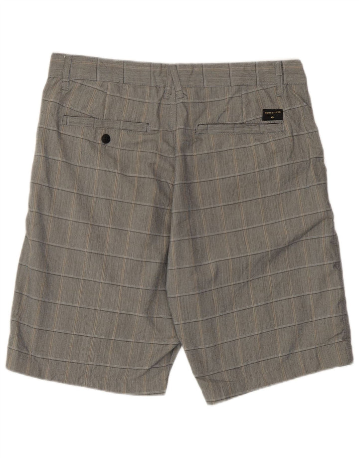 Quiksilver Herre Regular Fit Chino Shorts W32 Medium Grey Ternet polyester