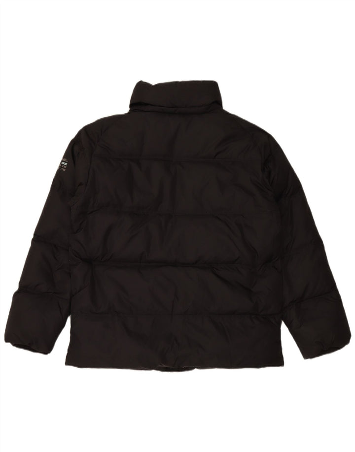 DIESEL Mens Padded Jacket UK 44 2XL Black Nylon