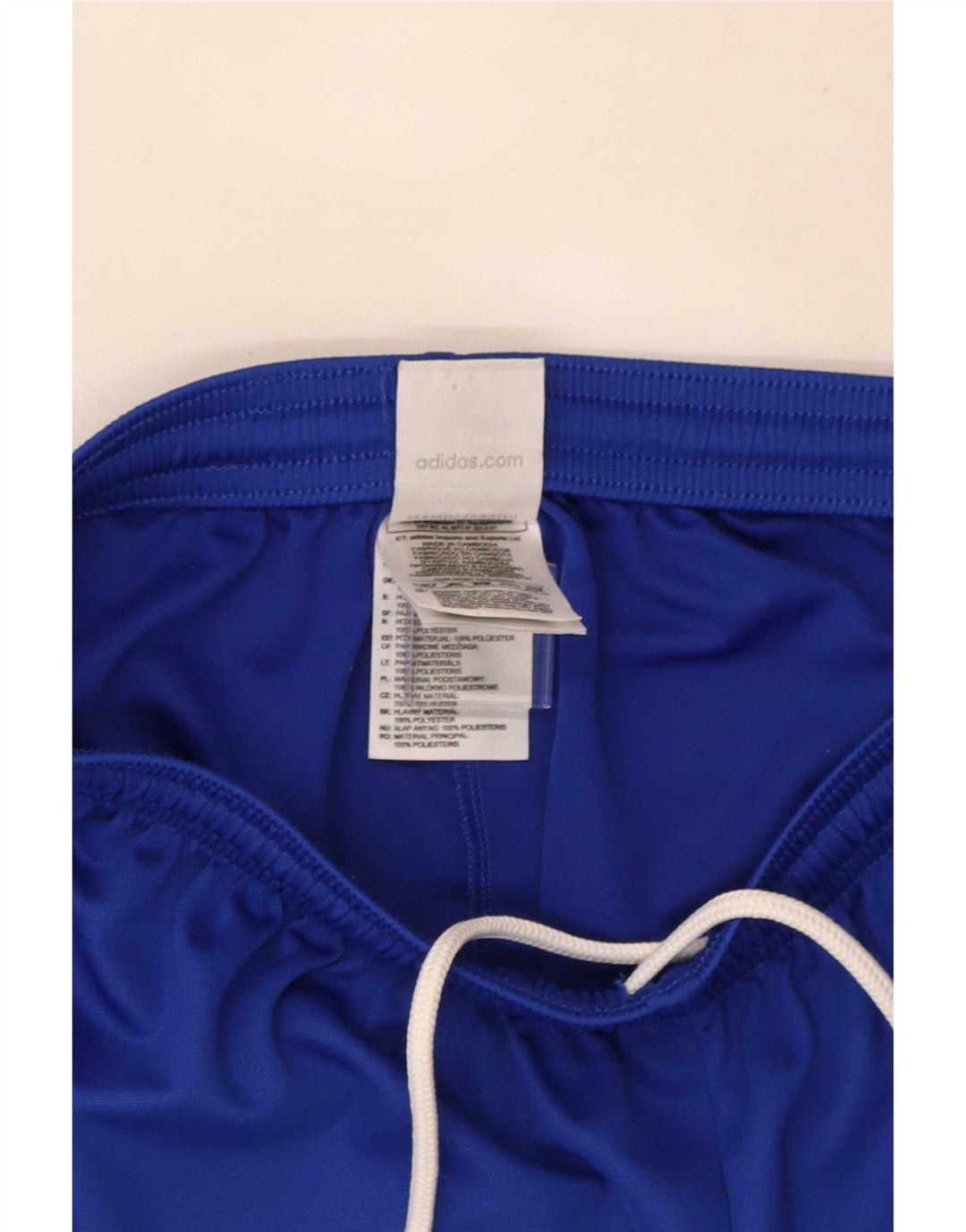Adidas Mens Climalite Sport Shorts Medium Blue Polyester