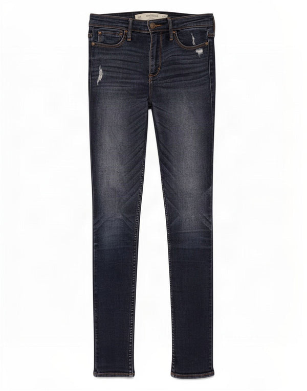 Γυναικεία Skinny Jeans Abercrombie & Fitch US 2 XS W26 L31 Navy Blue