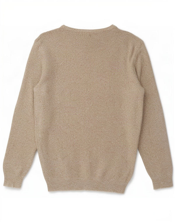 Zara Pull Col Bateau Homme XL Gris Moucheté