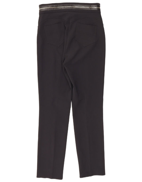 Elisabetta Franchi Dame Højtaljede Casual Bukser IT 42 Medium W26 L26 B
