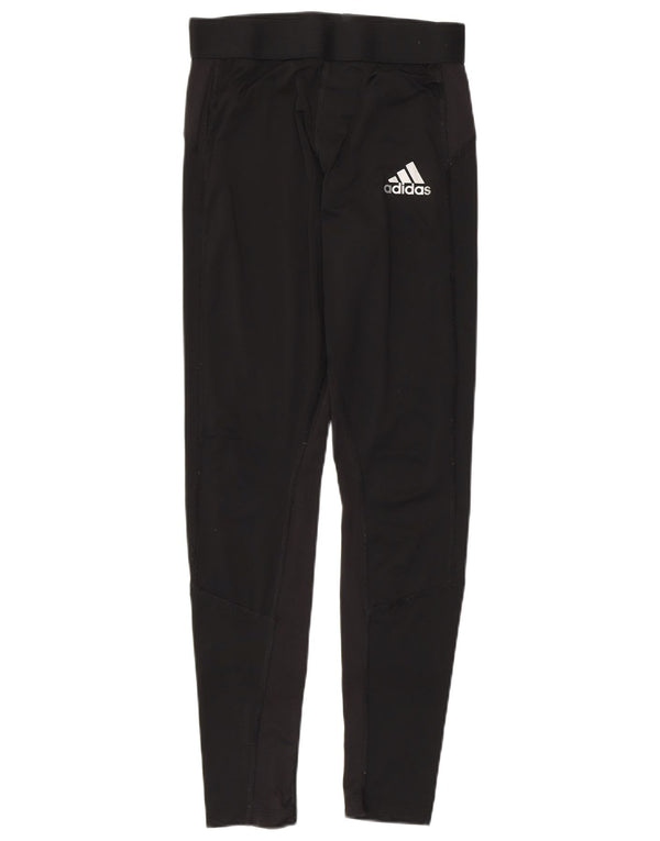 Adidas Womens Primegreen Leggings UK 14 Large Black Polyester