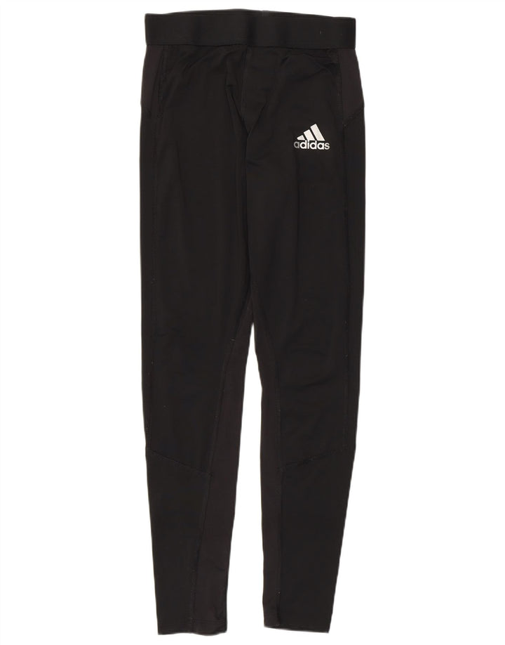 Adidas Womens Primegreen Leggings UK 14 Large Black Polyester