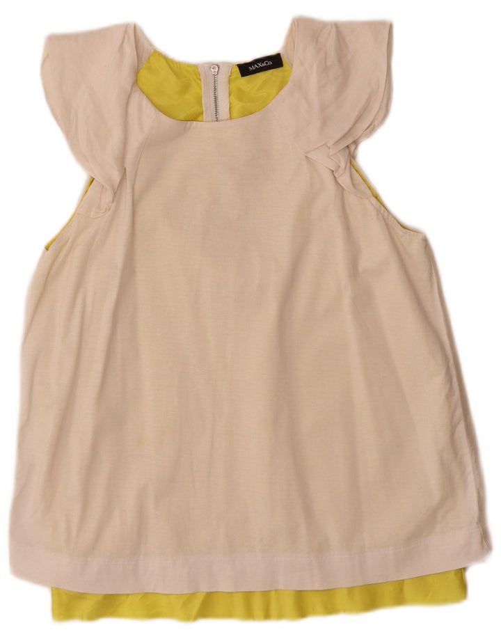 Max&Co. Bluzka damska Top UK 12 Medium Off White