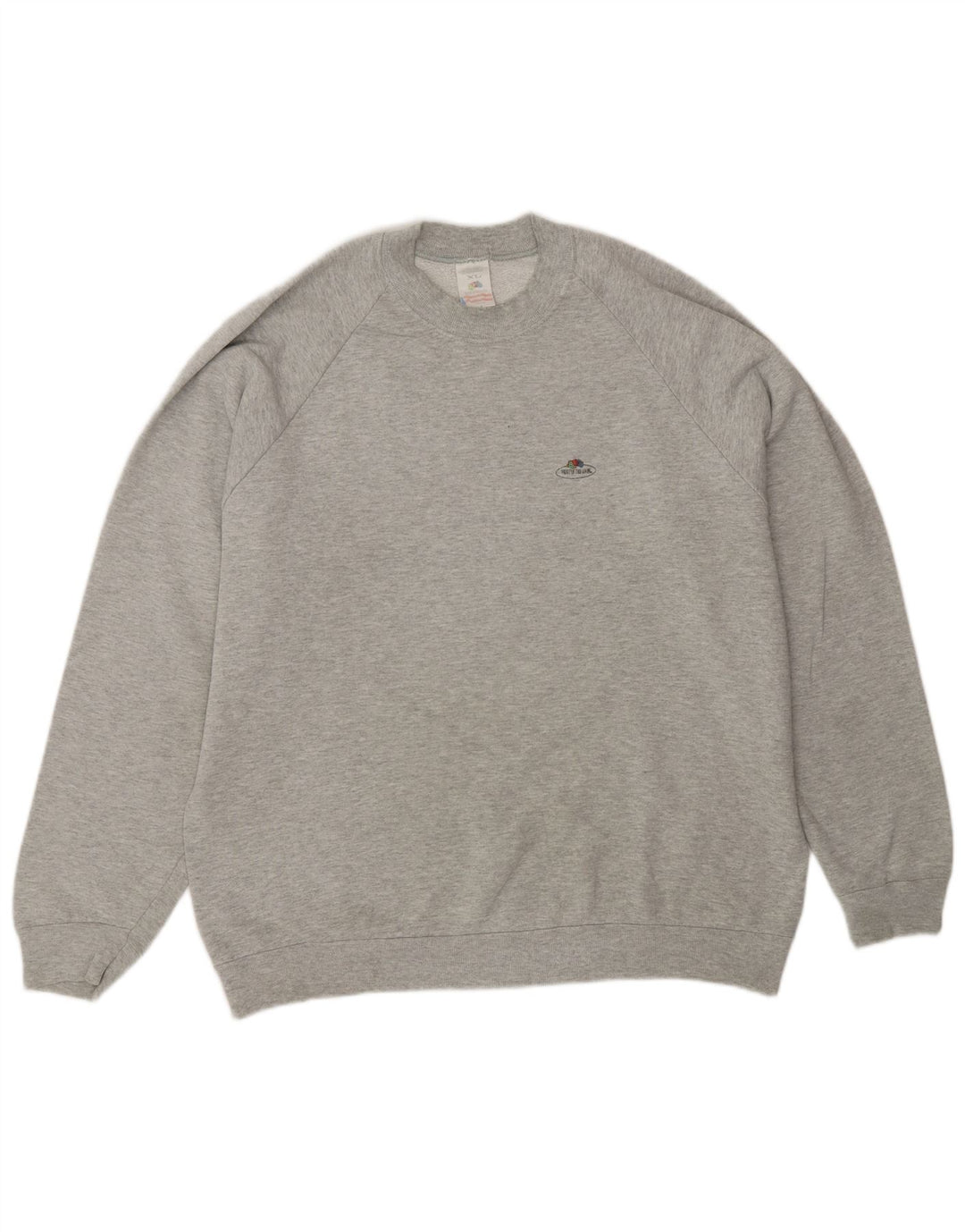 Vintage Mens Sweatshirt Jumper XL Grey Cotton