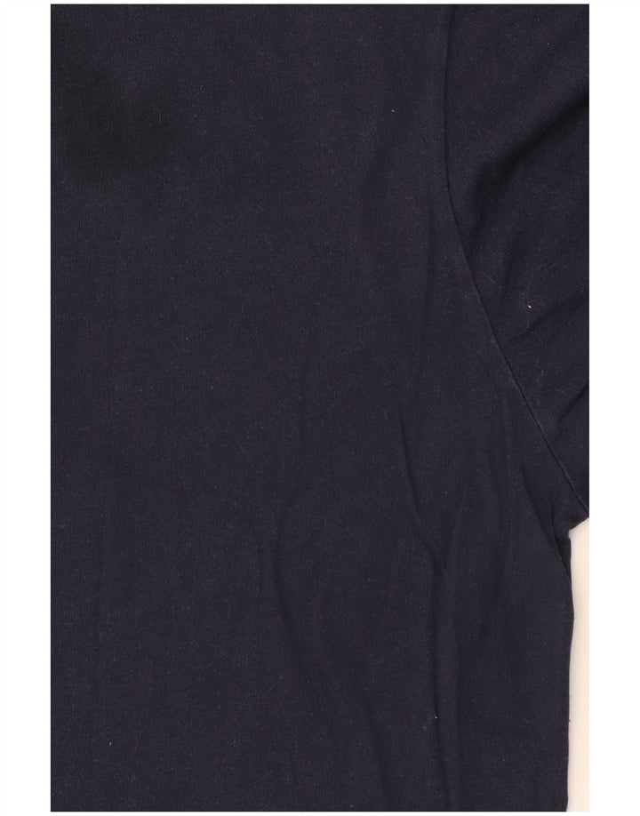 Lacoste Mens Regular Fit T-Shirt Top Medium Navy Blue Cotton