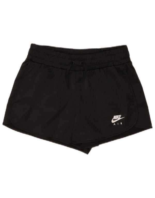 Nike Damen Sportshorts UK 12 Medium Schwarz