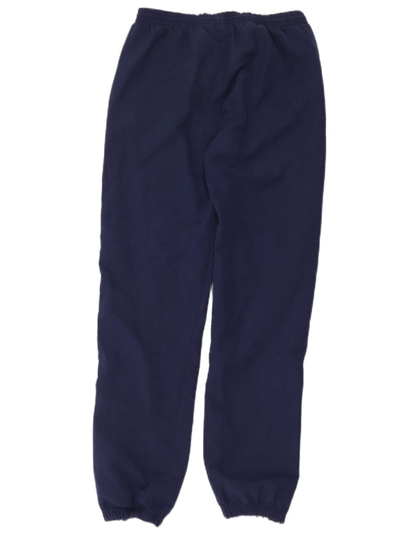 Adidas Boys Tracksuit Trousers Joggers 15-16 Years Navy Blue Polyester
